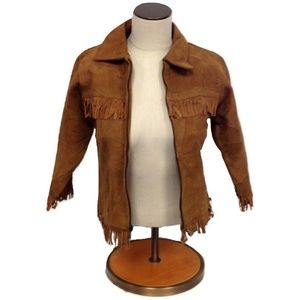 NWT Junior Juicy Lucy Suede Leather Western Jacket